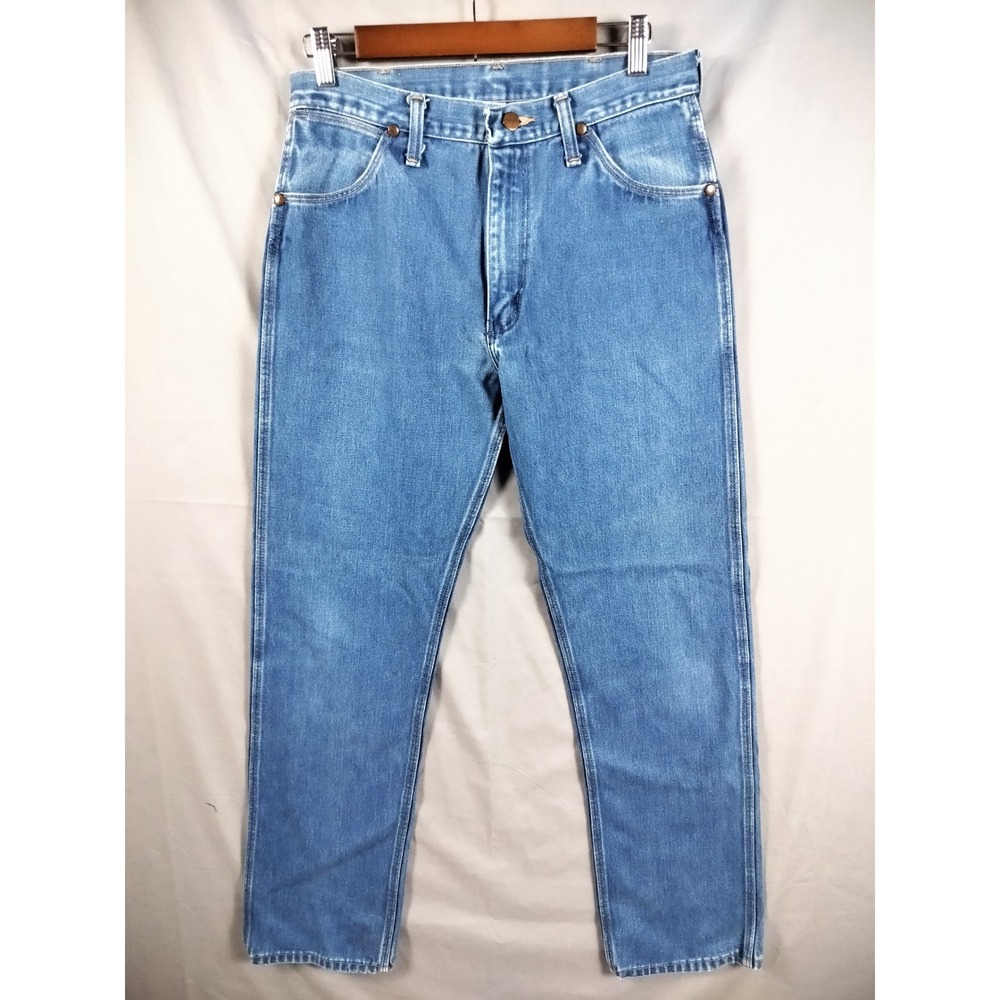 Wrangler 910 Jeans Men 32x32 Vintage 60s 70s Blue Denim Western USA ウランガー ビンテージ